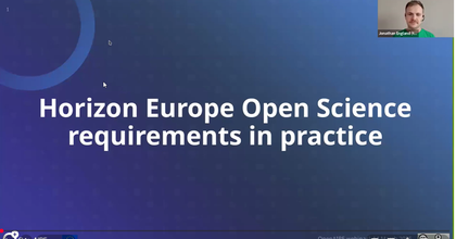 Horizon Europe Open Science requirements in practice